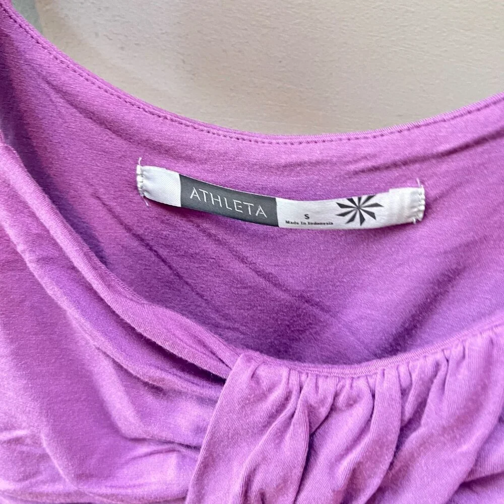 NEW Athleta Purple Sleeveless Dress‎ - S
